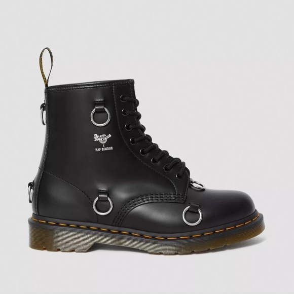 Dr Martens 1460 RAF SIMONS SMOOTH LEATHER LACE UP BOOTS- sz. US 4M/5L - Picture 4 of 12